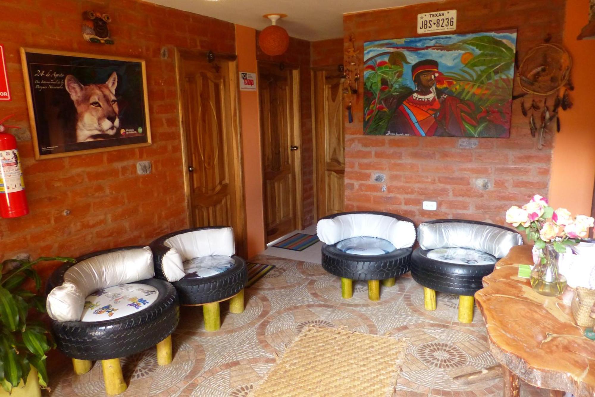 Hostal La Casa Amarilla City Banos  Exterior photo